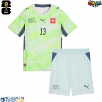 Otroški Nogometni dresi Švica Ricardo Rodriguez #13 Gostujoči SP 2026 Kratek Rokav (+ Kratke hlače)